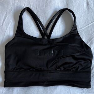 Lululemon x Barry’s Black Women's Longline Sports Bra size 8